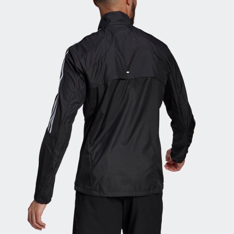 New Adidas 3 Stripes Jacket Men's Black GM1410