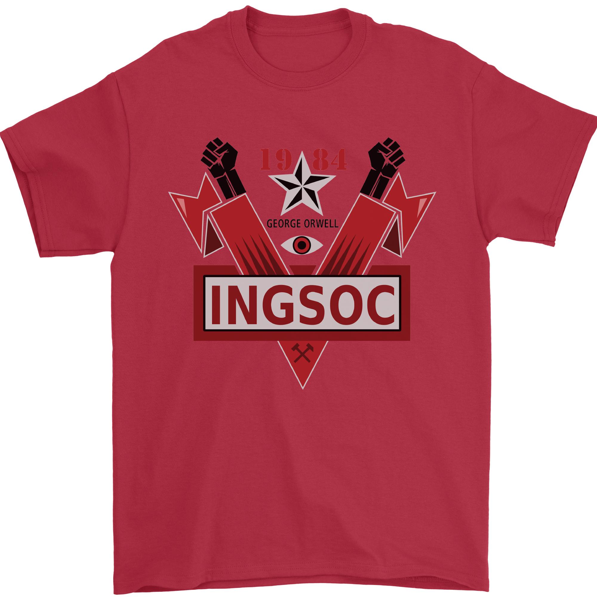 INGSOC George Orwell English Socialism 1994 Unisexs TShirt 100 Cotton S