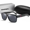Polarized Sunglasses for Men UV400 – Lightweight Matte Black Driving & Fishing Sun Glasses M032P