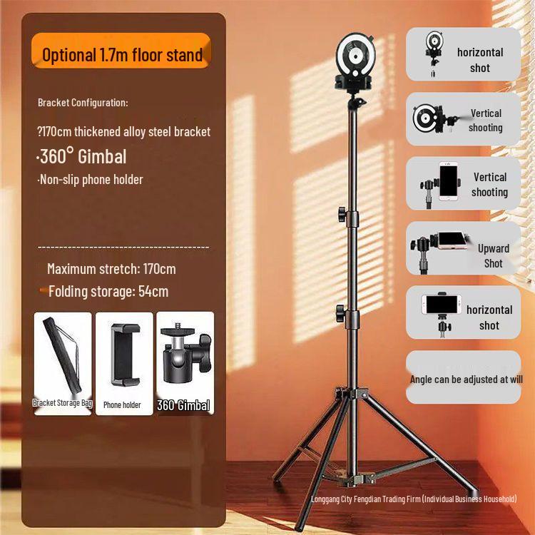 4K HD Webcam with Microphone & Beauty Fill Light for Laptops & Desktops