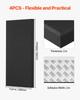 4 PCS Acoustic Wall Panels 2 In Thick 23.6 X 11.8 In Self-adhesive Black