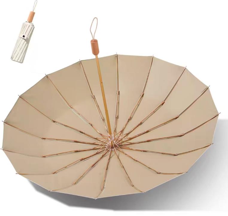 Umbrella for Women Parasol UPF50+ Sun Umbrella UV Protection Sunny and Rainy Umbrella Sunshade Fold Large Sunscreen Rain