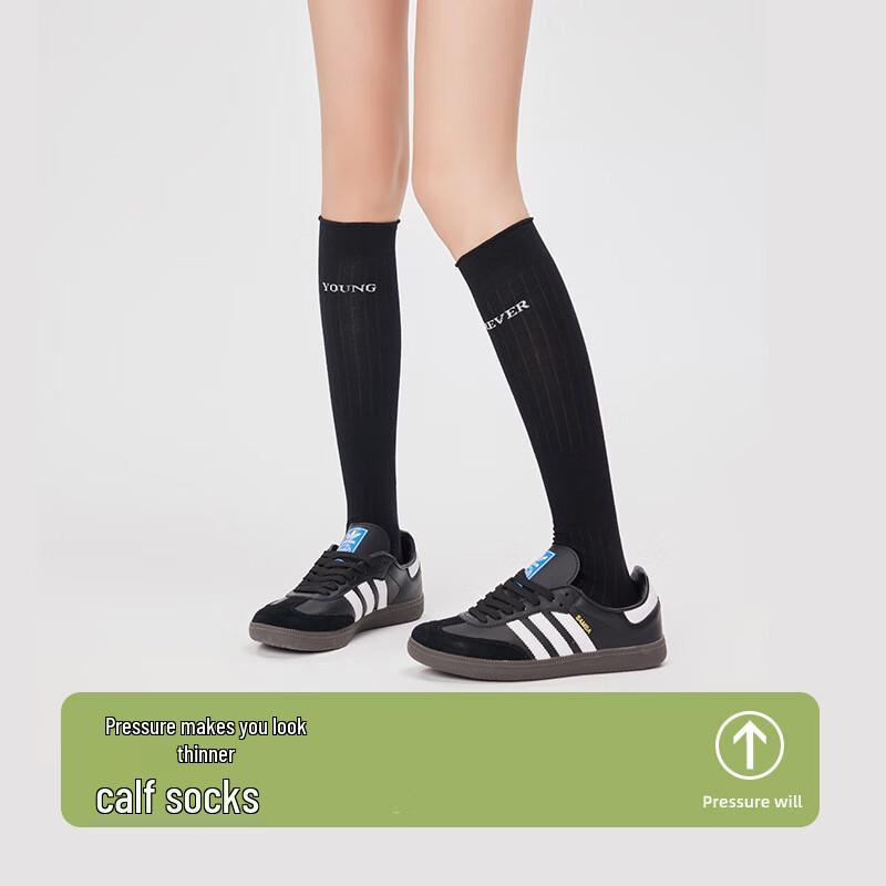 NiiQing Women s Long Combed Cotton Athletic Socks 3-Pack