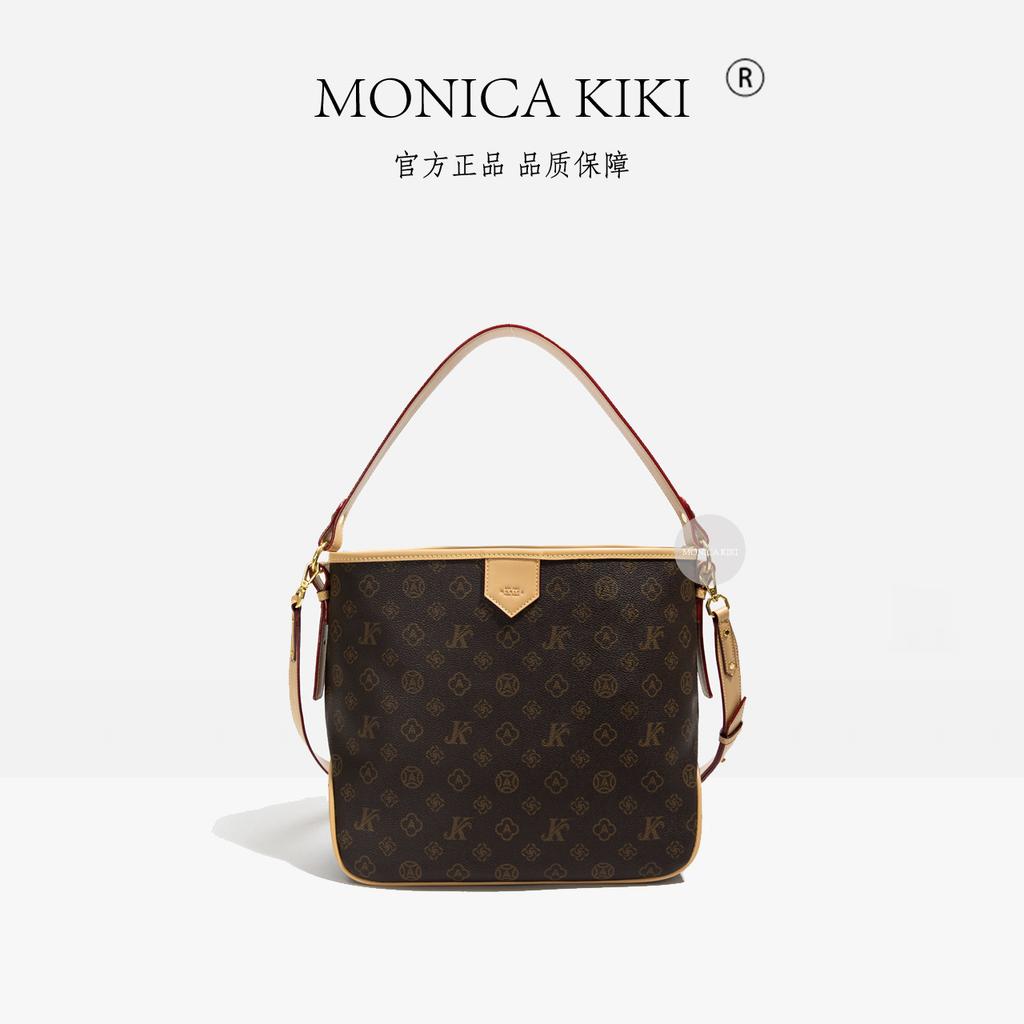 Old flower bag 2025 handbag, one shoulder oblique span bag, tote bag, high-end temperament, large-capacity women's bag.