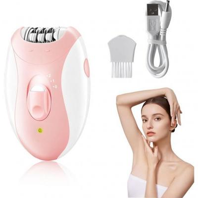 Women's Facial Epilator, Cordless, Gentle Hair Removal Device with 32 Tweezers and 2-speed Control, for Bikini Line, Arms, and Legs.