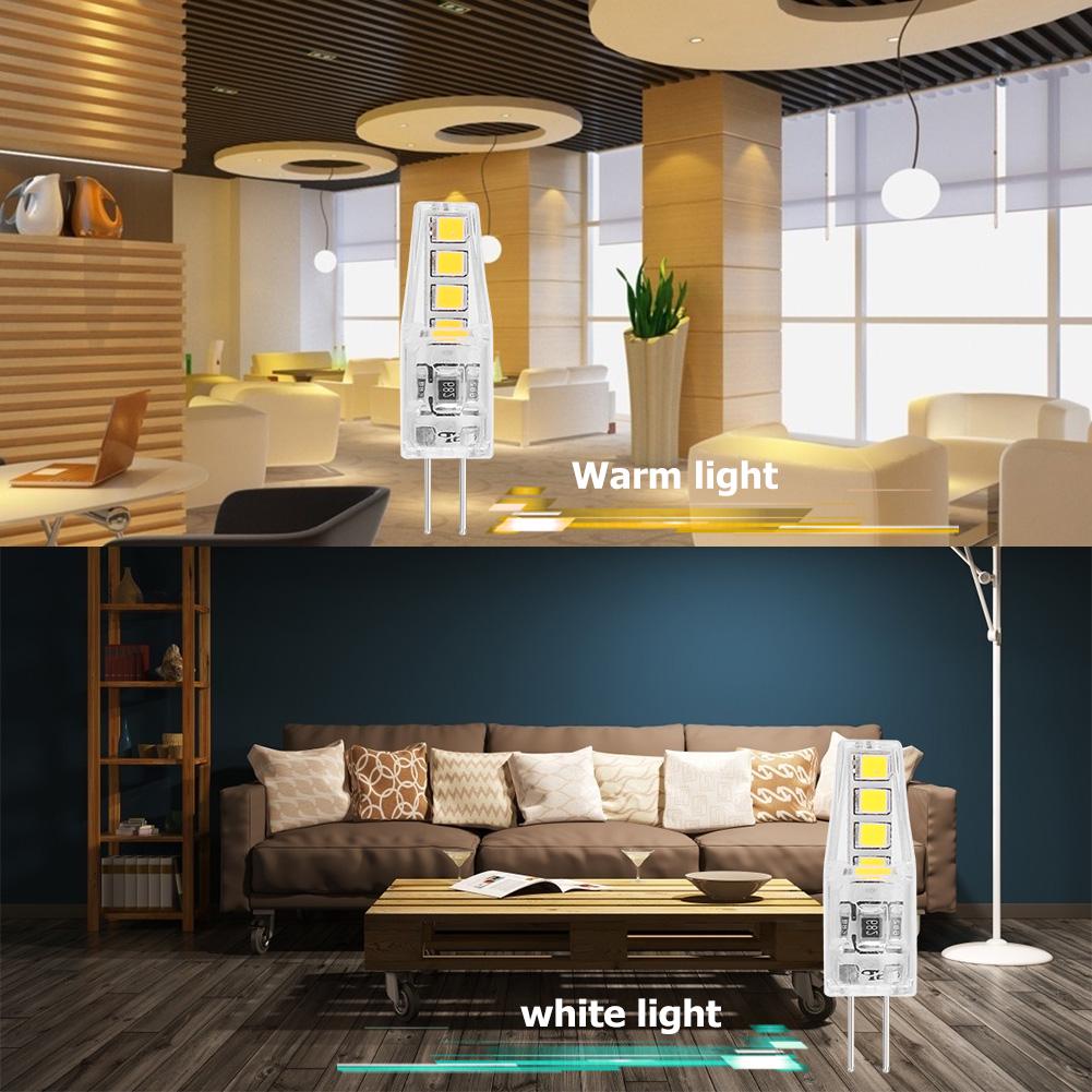 1-10 Stück LED G4 8 LEDs 2W Glühbirne AC/DC 220V LED Lampe COB Spot Beleuchtung Ersatz für Halogenlampen