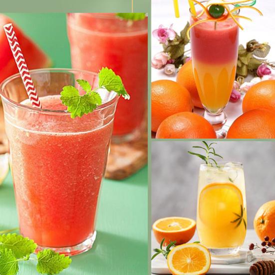 Juice Pressing Hammer Convex Hammer Head Design Clear Texture Pound Popsicle Sticks Lemon Pressing Rod Party Supplies