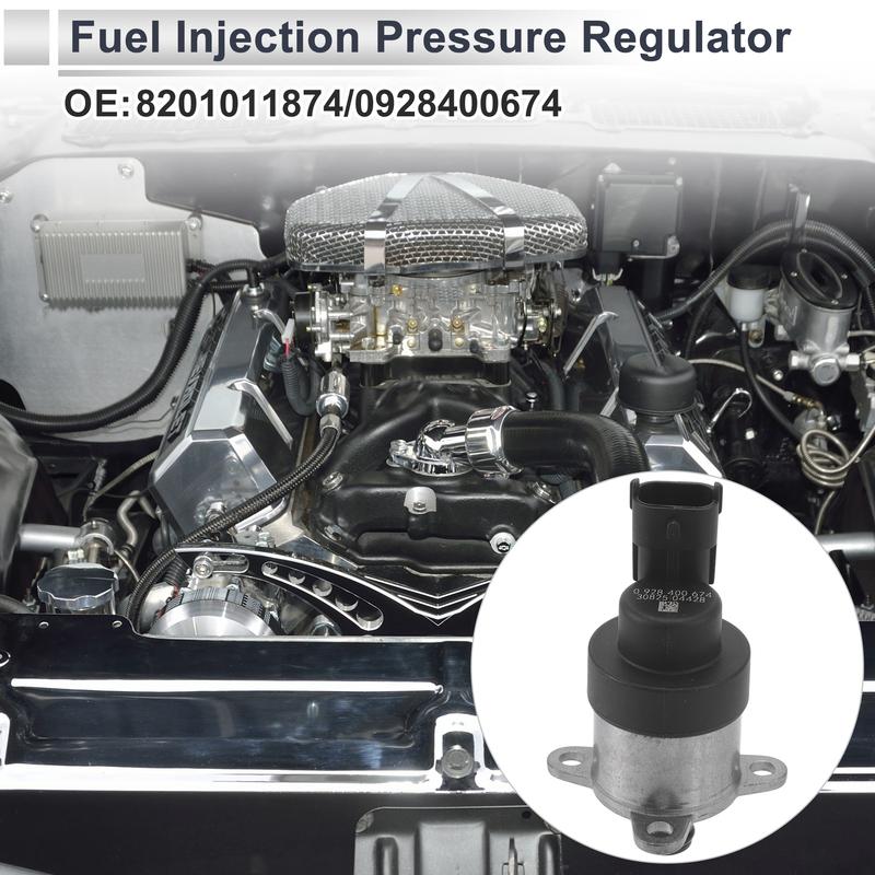 UXCELL Fuel Pressure Regulator for Renault Yaris 01-05 No.8201011874 Metal 20-70 Psi