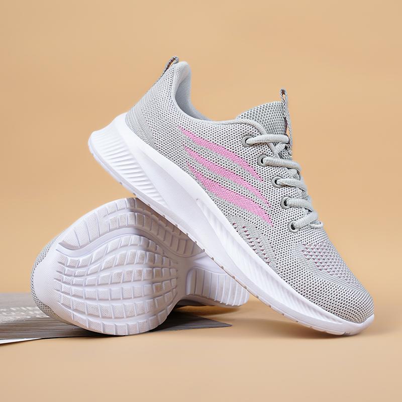 Women's Sports Shoes Casual Running Shoes Breathable Lightweight Mesh Casual Sneakers Comfortable Non-slip Women's Sports Shoes