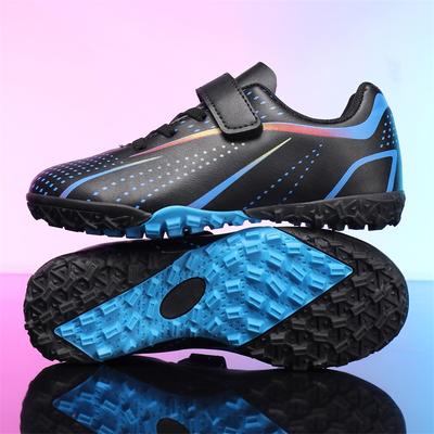 Kid's Soccer Shoes Rubber Soft Sole Artificial Turf Professional Kids Soccer Shoes