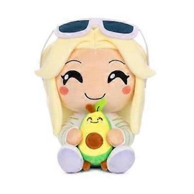 BOSCARE Avocado Playz Plüschtier, 25 cm Weiche Niedliche Stoffpuppe, Umarmbarer Musik Playz Plüsch für Fans, Halloween-Dekoration Innen