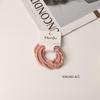 2025 Spring/Summer Crystal Candy Color Floral Spiral Hair Ties - Elegant, Sweet Telephone Cord Hair Accessories for Women