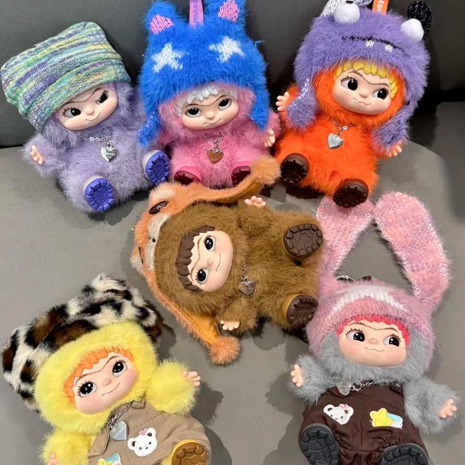 Authentisches Neues Produkt Wakuku Fury Party Serie Blind Box Wokuku Handgemachte Plüschpuppe Geschenk Für Mädchen Niedliche Handgemachte Mädchengeschenke