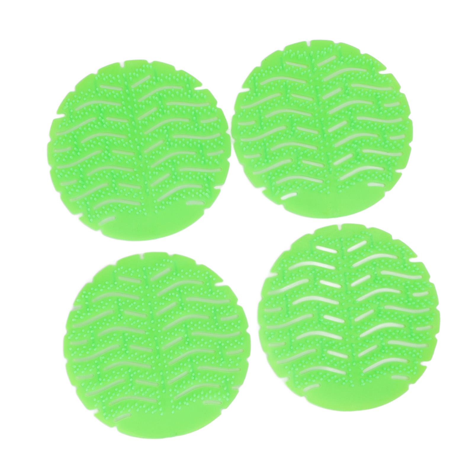 

4Pcs Urinal Screen Deodorizer Reduce Odor Prevent Splash Urinal Cake for Office Company Restaurant School