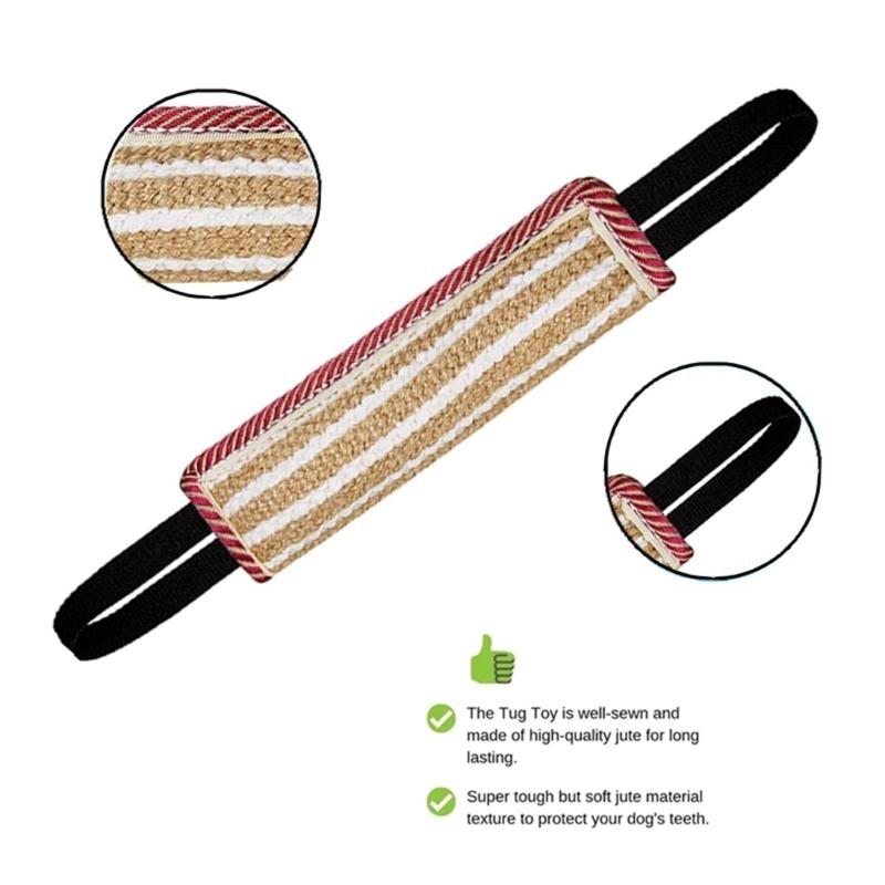 Durablity and Tear Resistant Dogs Tug Toy Training Chew Toy for Indoor and Outdoor Training Great for Large Dog Breeds