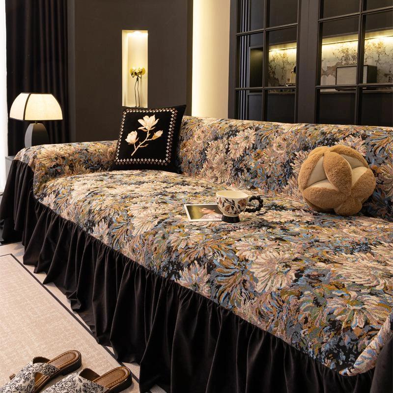 Luxury Sofa Cover Soft Universal Sofa Throw Blanket Cushion Protector For All Seasons Stylish Sofa Slipcover Sofa Cushion