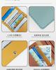 Unisex Multi Color Thickened PU Leather ID Card Holder Multi Slot Bank Credit Card Holder Card Case Cards Wallet Coin Purse