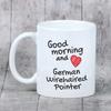 German Wirehaired Pointer - cup with a dog, personalized cup with a print, a classic gift for everyone from the Art-Dog brand