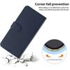Applicable, Samsung S26FE lychee pattern leather case S26edge solid color card flip wallet mobile phone case