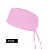 New Solid Color Scrub Cap Adjustable Surgical Hat Breathable Cotton Working Cap for Nurses Doctors Dentists