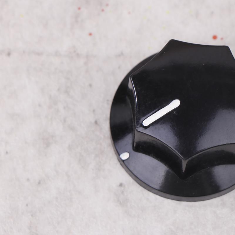 5Pcs Bakelite Knob Mf-B01 Mf-B02 Mf-B03 Hexagonal Potentiometer Band Switch Cap Inner Hole 6Mm Potentiometer Knobs