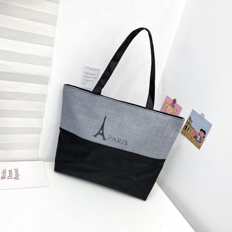 Shoulder Bag Women's Canvas Bag Large Capacity Work Commuter Women's Bag Portable Tote Bag Nanfeng Bag