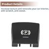 Kurzfuß Elektronischer Parkbremsschalter Knopf P Knopf Abdeckung für BMW 5 6 Serie X2 X4 X5 X6 F07 F10 F12 F16 F25 F26 2015-2019 Innenraum Konsole