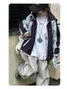 Girls' 2025 Spring/Autumn Hooded Jacket: Fashionable Windbreaker for Kids with Street Style