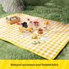 Tragbare wasserdichte Camping- und Picknickmatte - Dickes, feuchtigkeitsbeständiges Outdoor-Gewebe