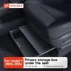 Yz For Tesla Model Y Juniper Launch Under Seat Storage Box Case Car Seat Organizer Vehicle Underseat Drawer Tray Accessory