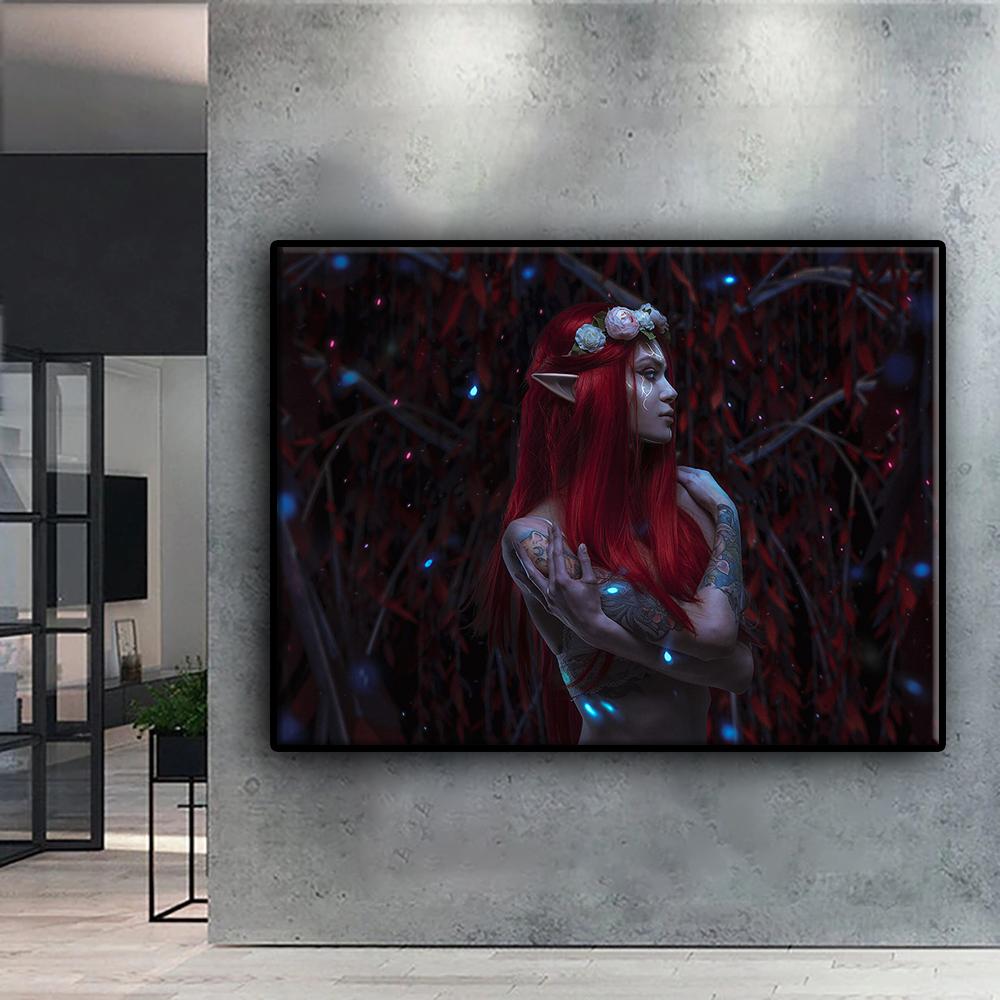 5D Diy Diamant Malerei Cyberpunk Sexy Kunst Kreuzstich voller Diamant Stickerei Mosaik