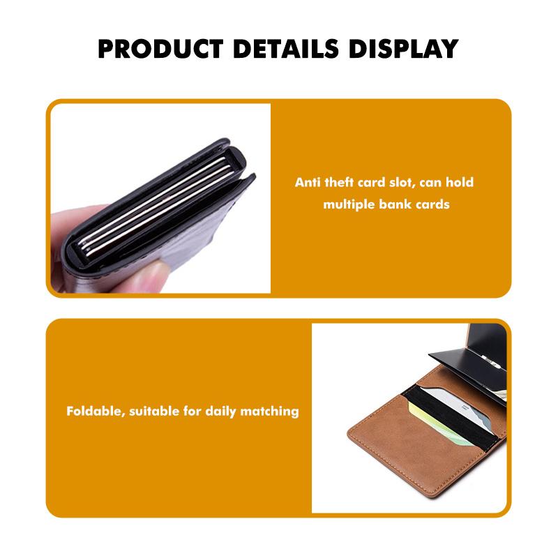 RFID Blocking Card Holder Case Anti-Theft Clutch Leather Wallet For Opel Insignia Astra G J F K Vectra C H Corsa C B D Omega