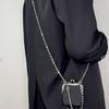 Mini Woven Shell Shape Clutch With Chain Strap For Daily Use
