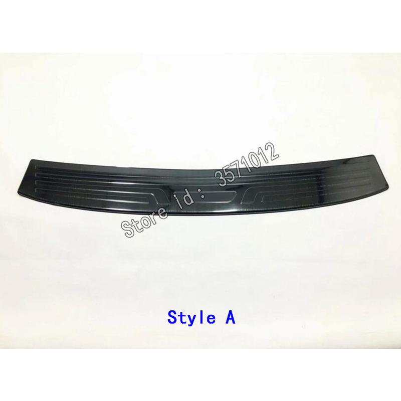Car External Rear Bumper Trunk Trim Frame Cover Detector Stainless Steel Plate Pedal 1PCs For Hyundai Tucson