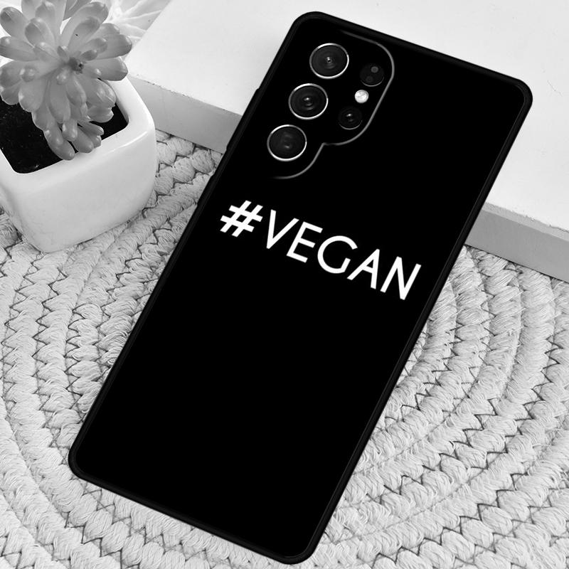 THE VEGAN LIFE TPU Phone Case For Samsung Galaxy note 10 pro S26 S25 S24 S23 S22 Ultra Plus S21 FE S20 Shockproof Cover