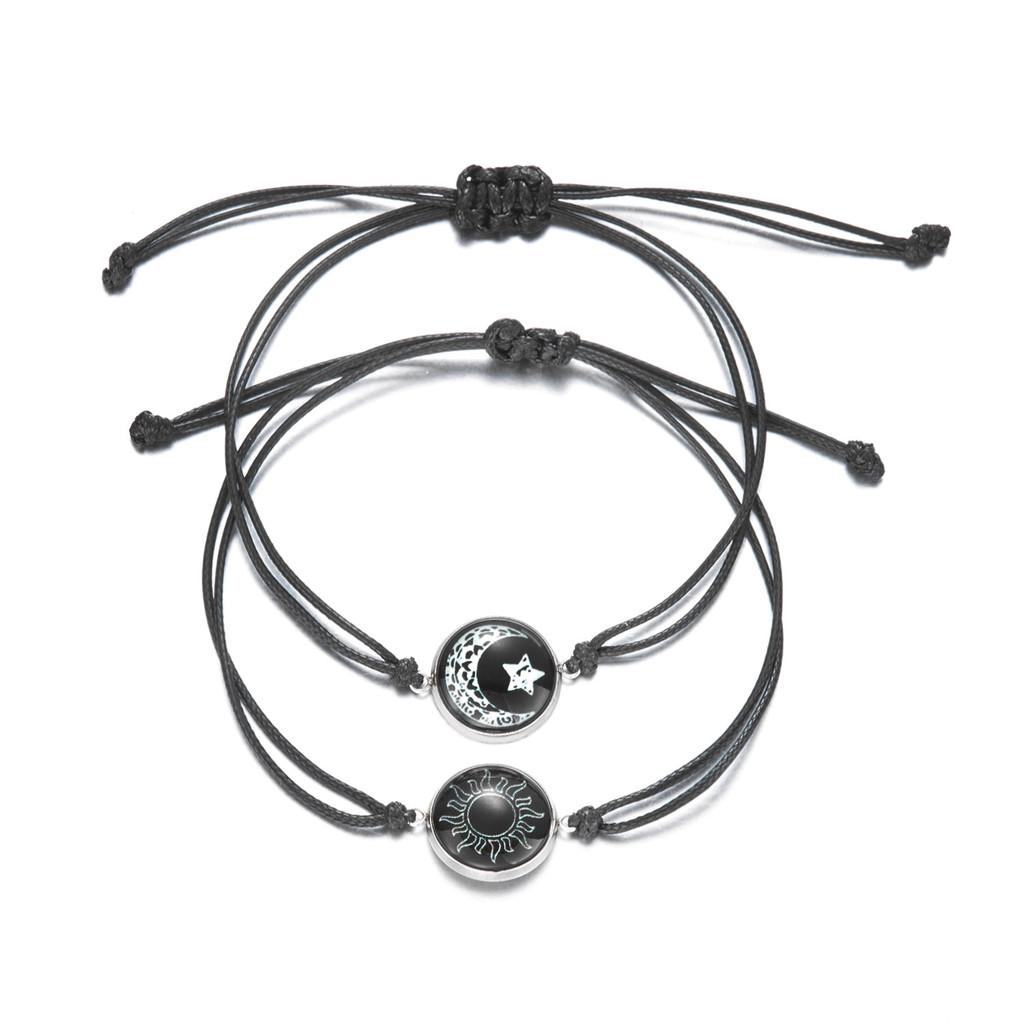 European Style Stone Beaded Wristband With Natural Elements For Gift Giving