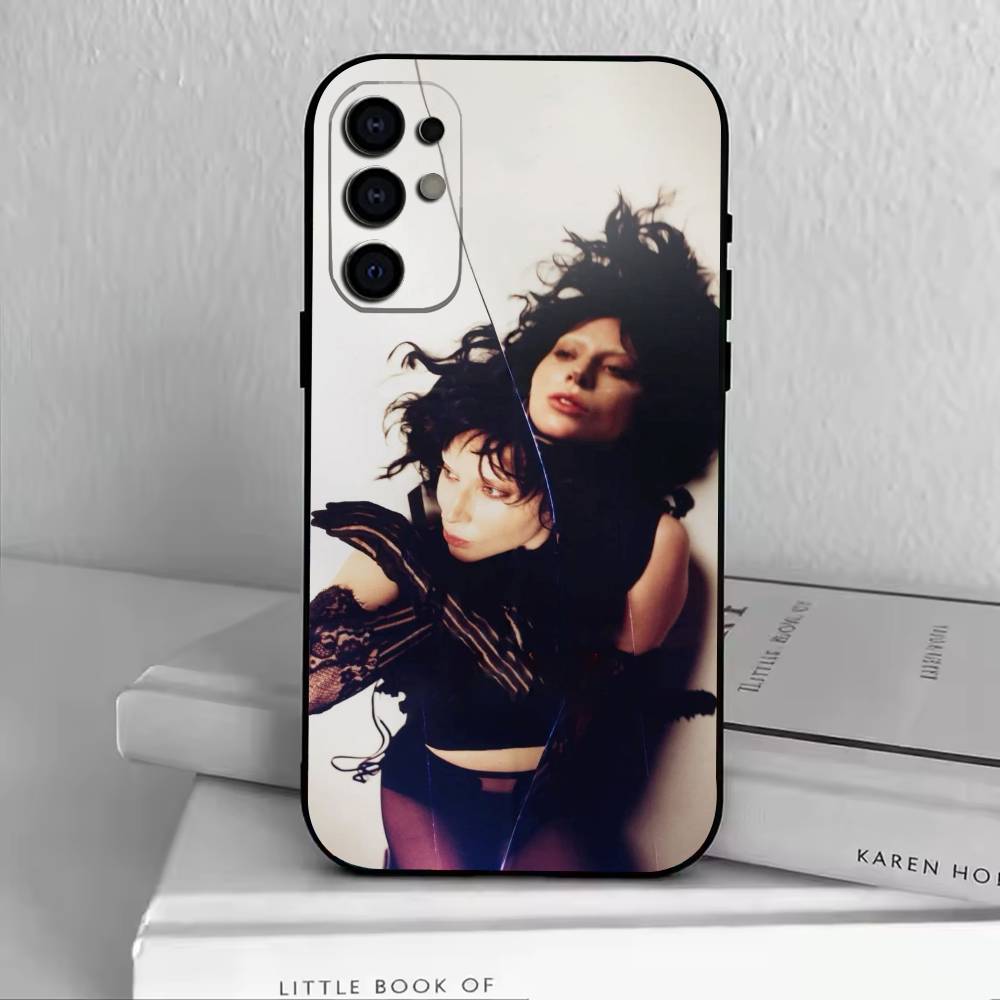 D-Talented Singer Lady Gaga Phone Case For Samsung S25,S24,S21,S22,S23,S30,Ultra,S20,Plus,Fe,Lite,Note,10,Black Cover