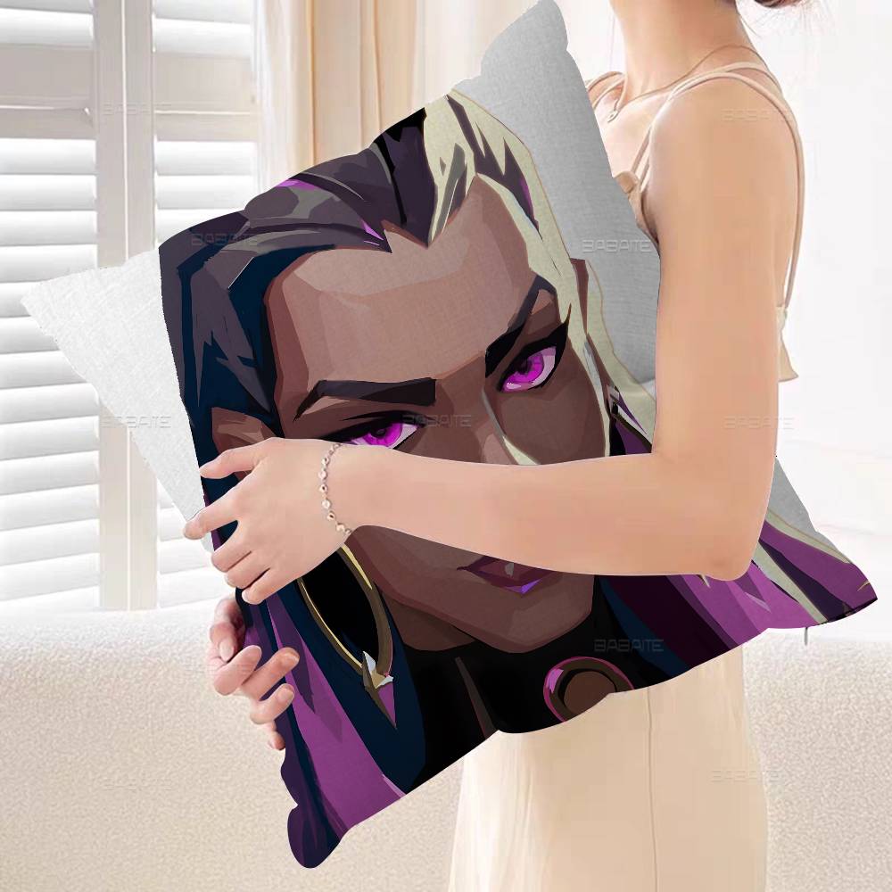 Pop Game O-Overwatch Pillow Cushion Cover Pillowcase Living Room Sofa Home Decor Customized