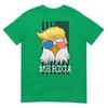 Merica Bald Eagle 4th Of July Trump American Flag Funny Gift TShirt