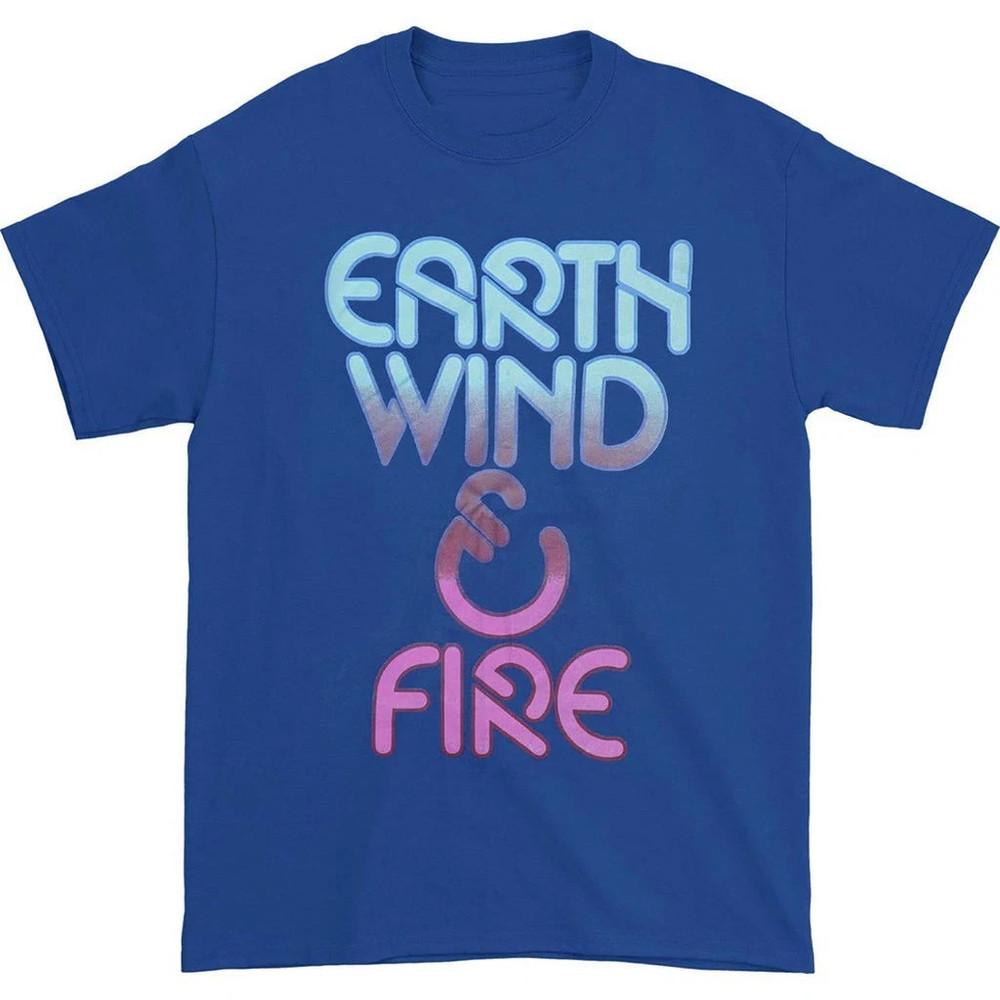 New Unisex Earth, Wind & Fire t shirt All Size Short Sleeve BO309 Unisex T-Shirt XXL