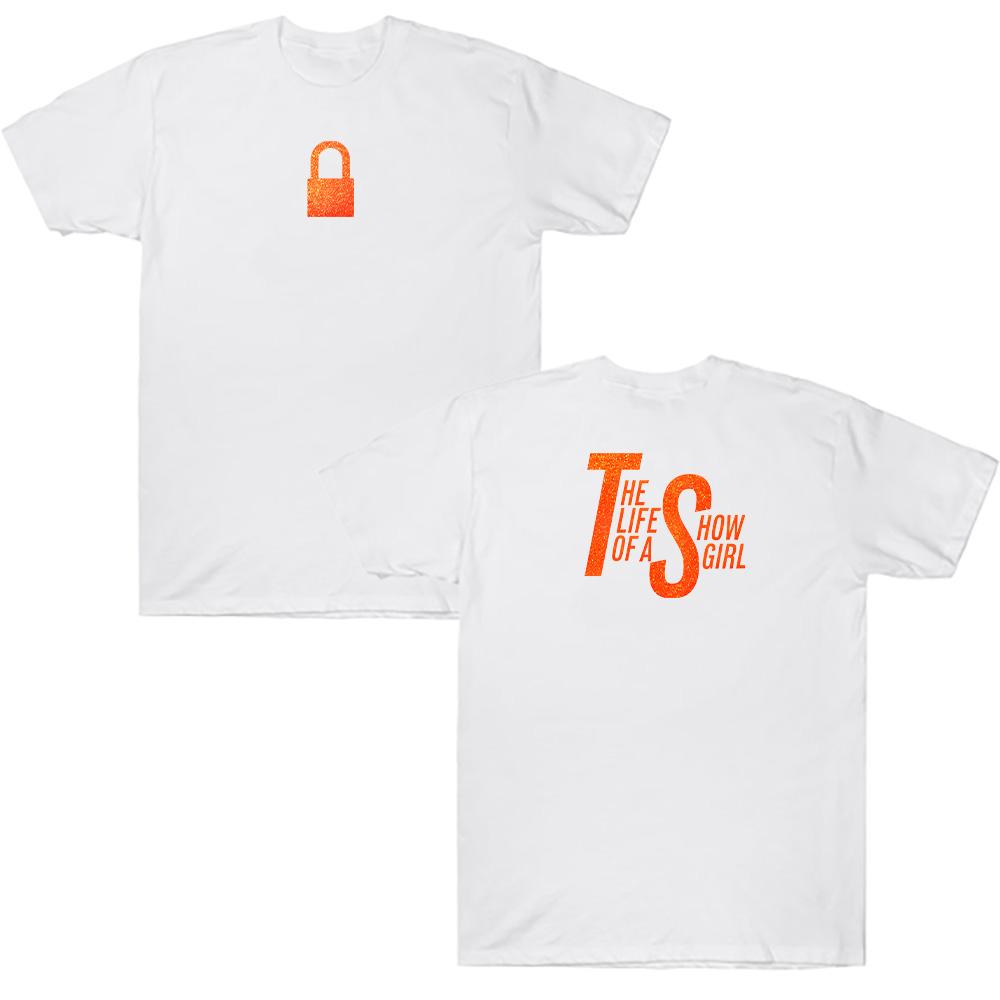 Life of Showgirl Koszulki Swift Graficzne T-shirty TS12 Album Muzyka Merch T-shirty Wygodna Bawełna Oversize Streetwear Odzież Unisex