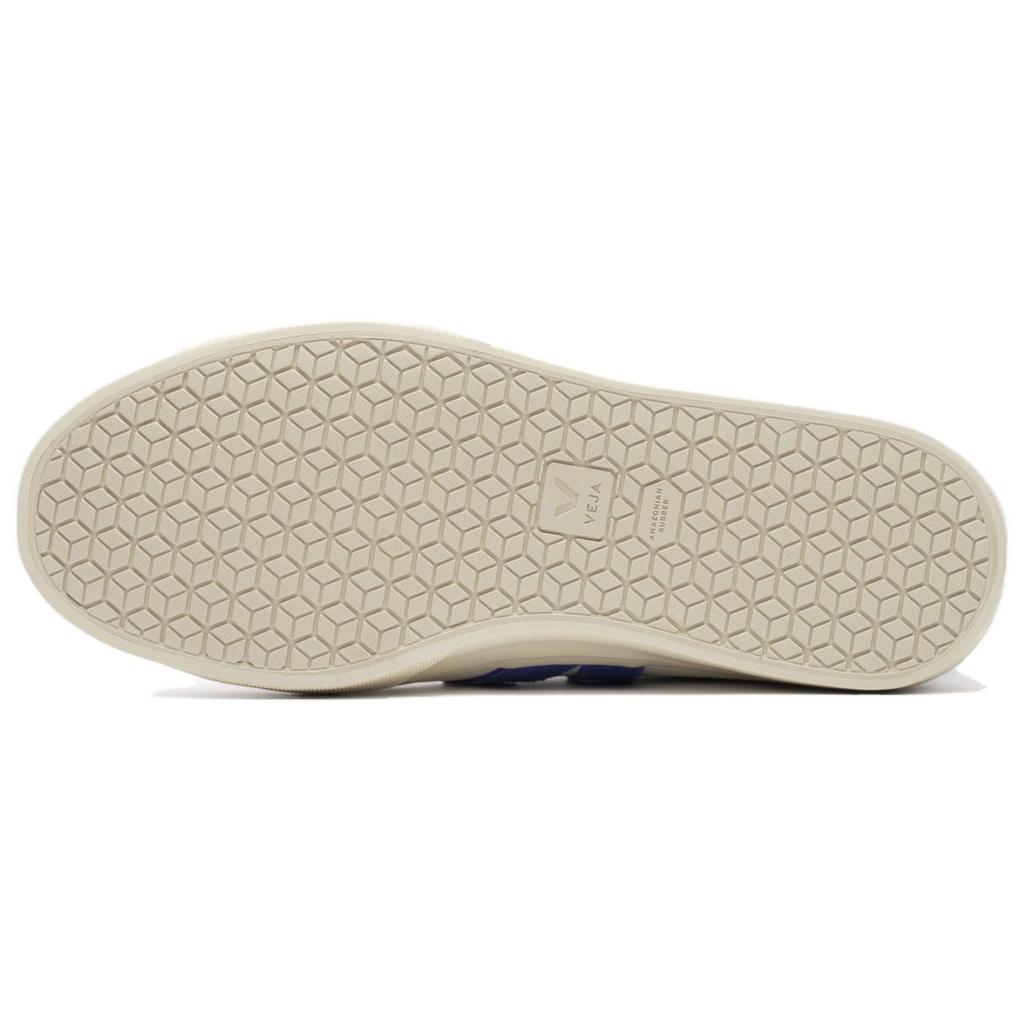 Veja Campo Chromefree Lace-Up White Cobalt Blue Unisex Sneakers CP0503319