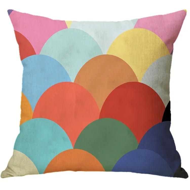 45x45cm Nordic Geometric Cushion Cover for Sofa Office Home Decor Throw Pillow Cover Outdoor Camping Car Pillow Case Home Decor