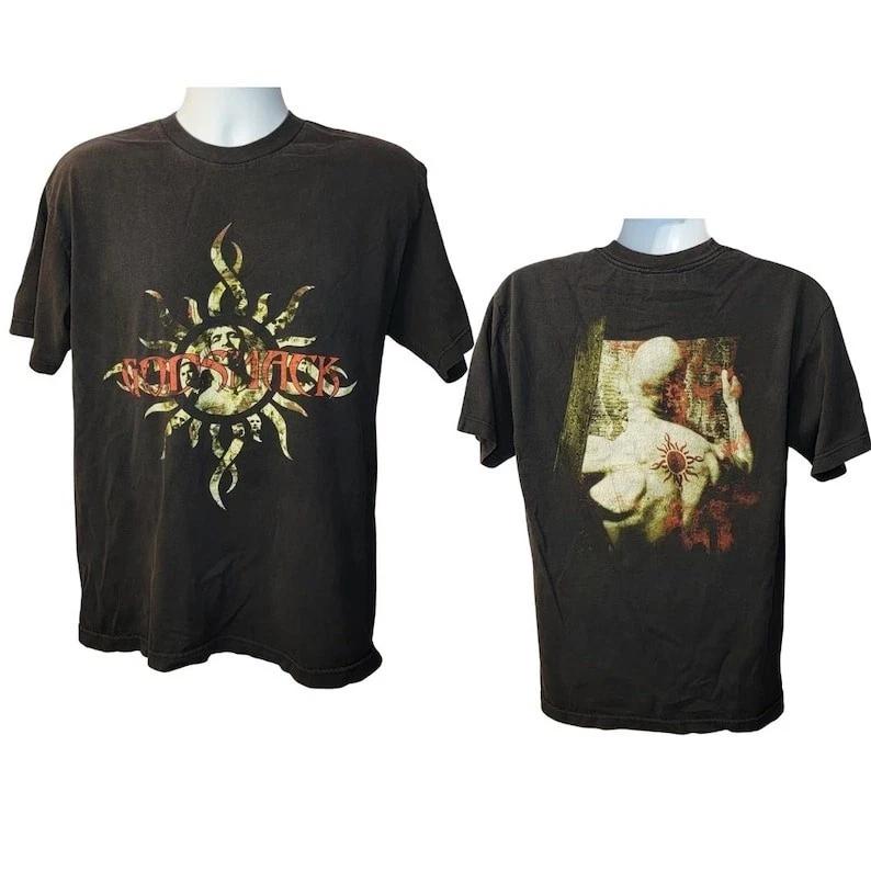 Винтажная унисекс футболка Godsmack, Концерт 2000, Перепечатка XL
