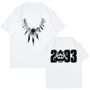 Rapper Yeat 2093 Gothic T-Shirt Herren und Damen Mode Hohe Qualität Lässig Baumwolle Kurzarm Sommer Y2K Punk T-Shirt Streetwear