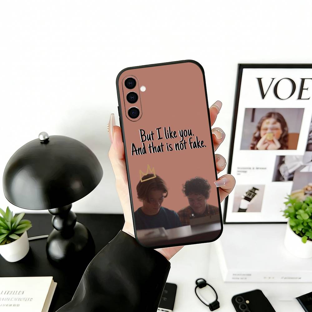 

Y-Young R-Royals S3 Phone Case For Samsung Galaxy A73,A72,A71,A70,A53,A52,A51,Soft Silicone Black Cover Samsung a12