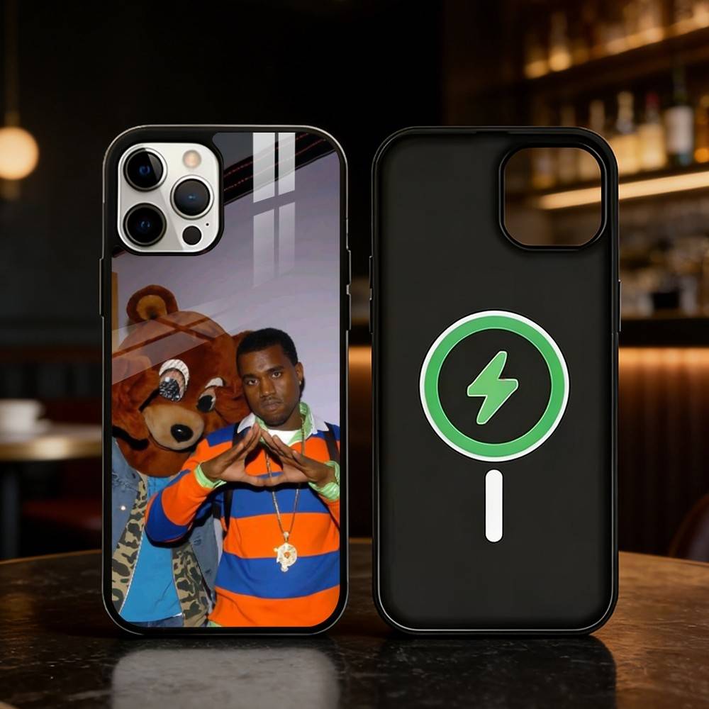 Funny Singer Kanye West Ye Clear Phone Case For iPhone 17,16,15,14,13,12,Plus,Pro,Max For Magnetic Wireless Charge