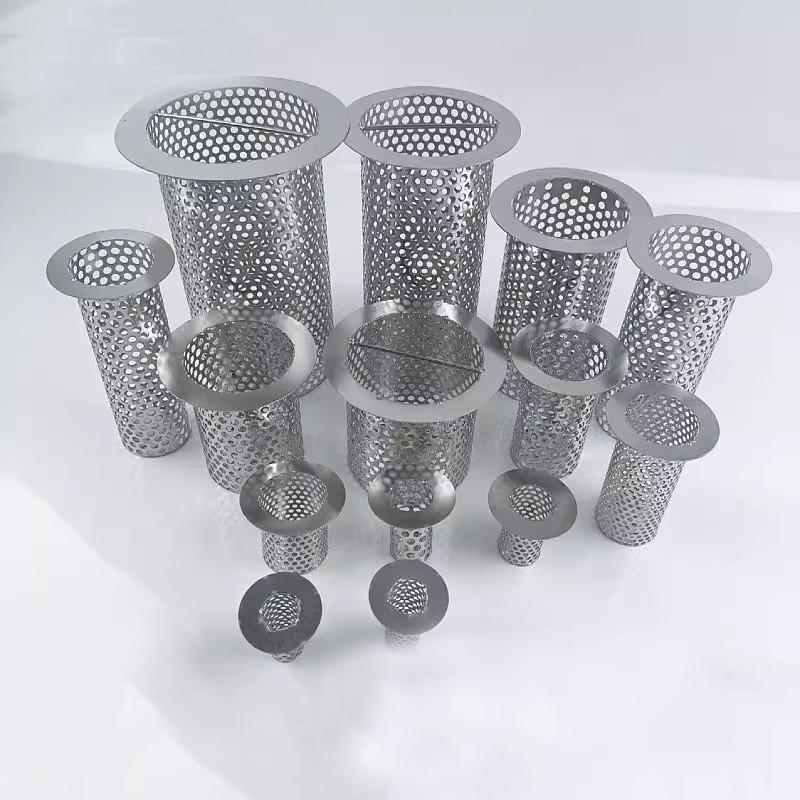 304 Stainless Steel Floor Drain Filter Hair Catcher Shower Sink Strainer Kitchen Sink Anti-clog Filter Bathroom Filter Screen
