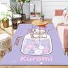 Custom 1Pc Cute Bunny Friends Adventure Rug Office Carpet Indoor Outdoor Entrance Doormat Nonslip Soft And Comfortable Living Room D491521