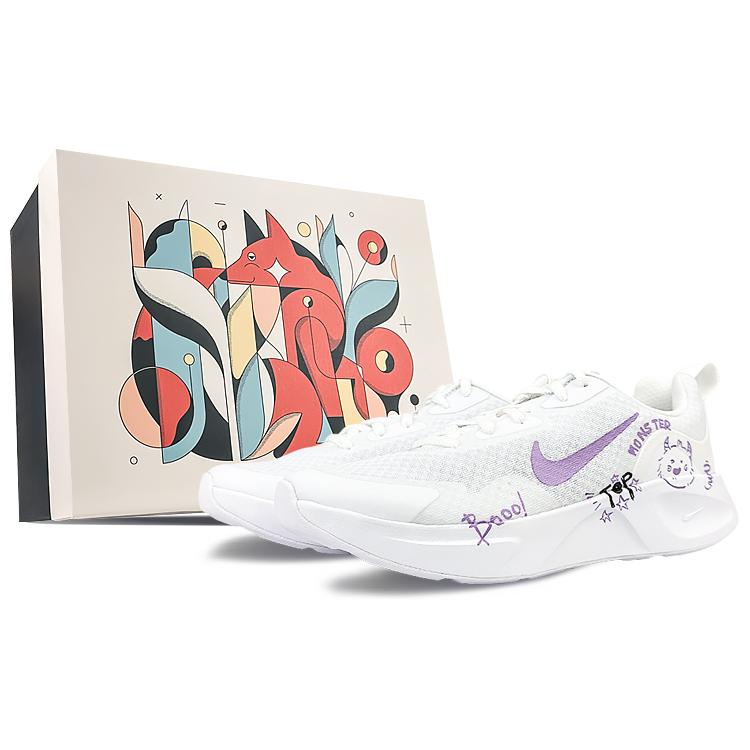 Nike Wearallday Low top Running Shoes Women s Purple White CJ1677-100(Team40-SBOX) 38.5